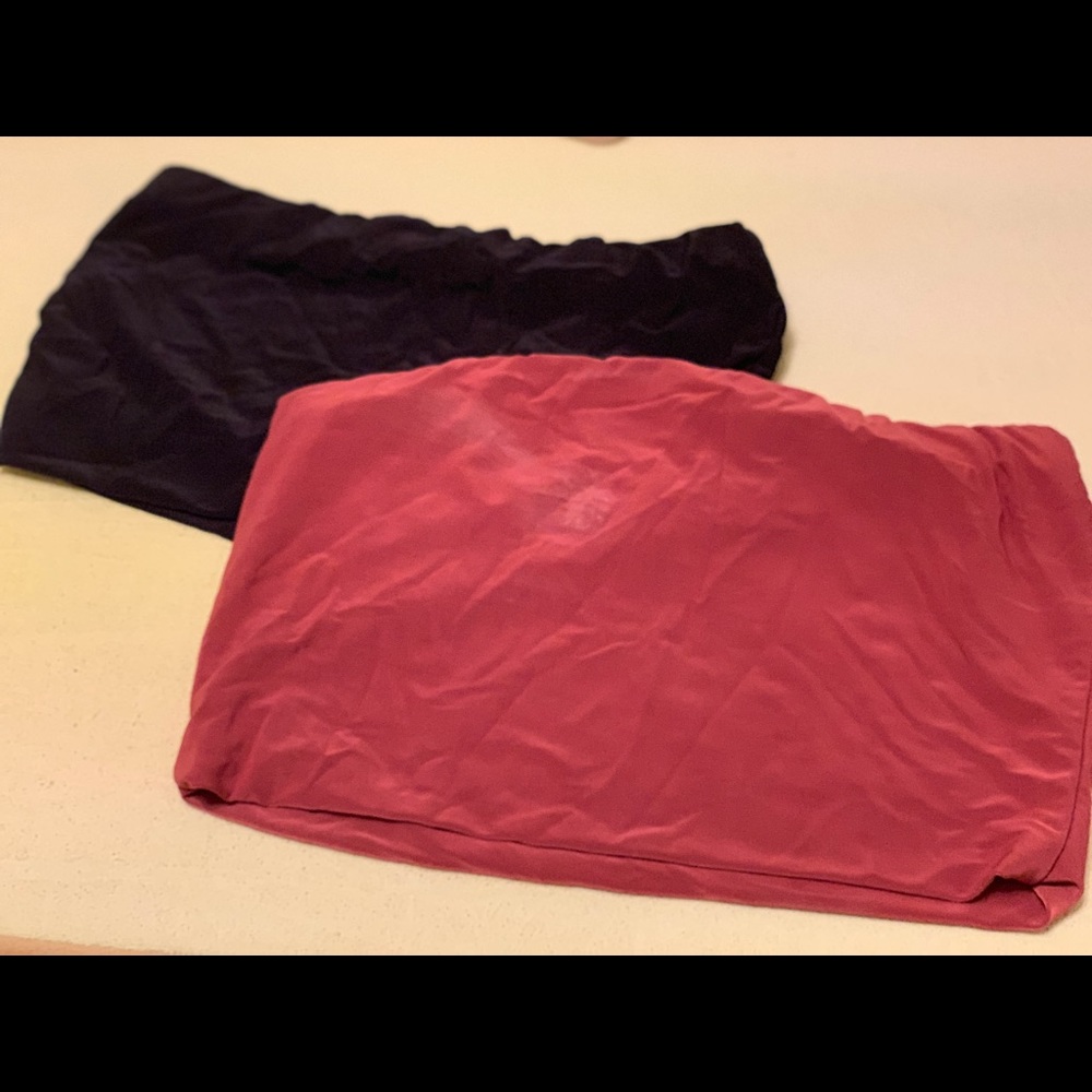Black and red bando